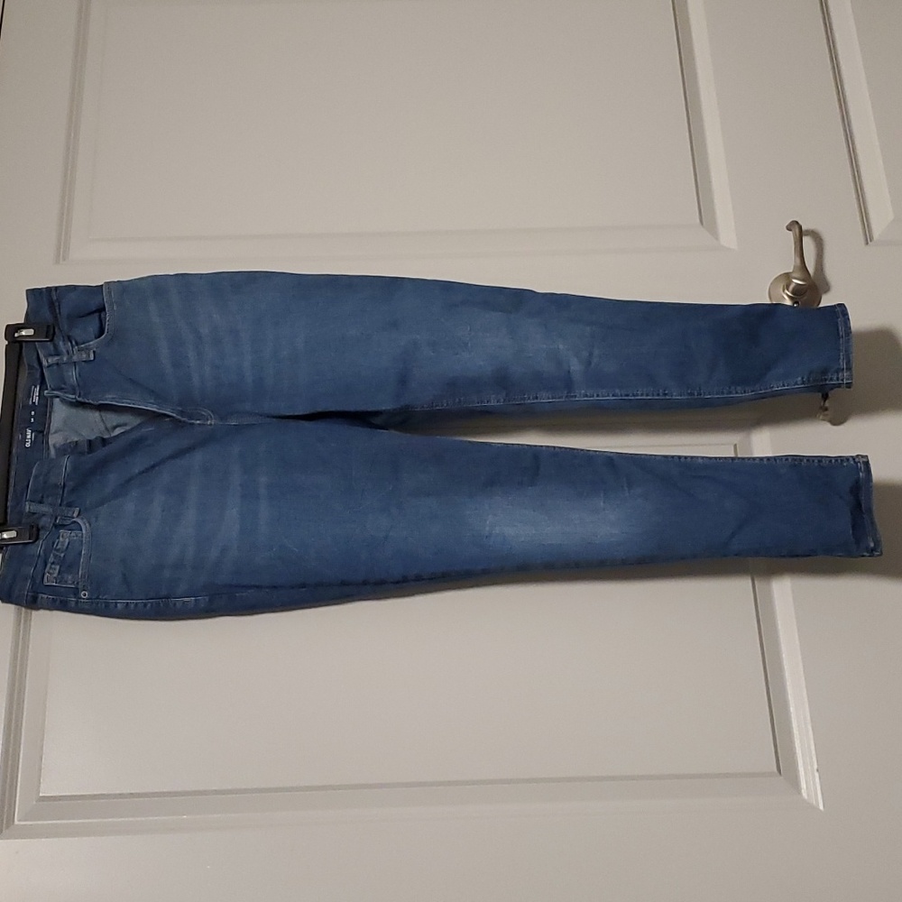 old navy extra high Rockstar super skinny jeans